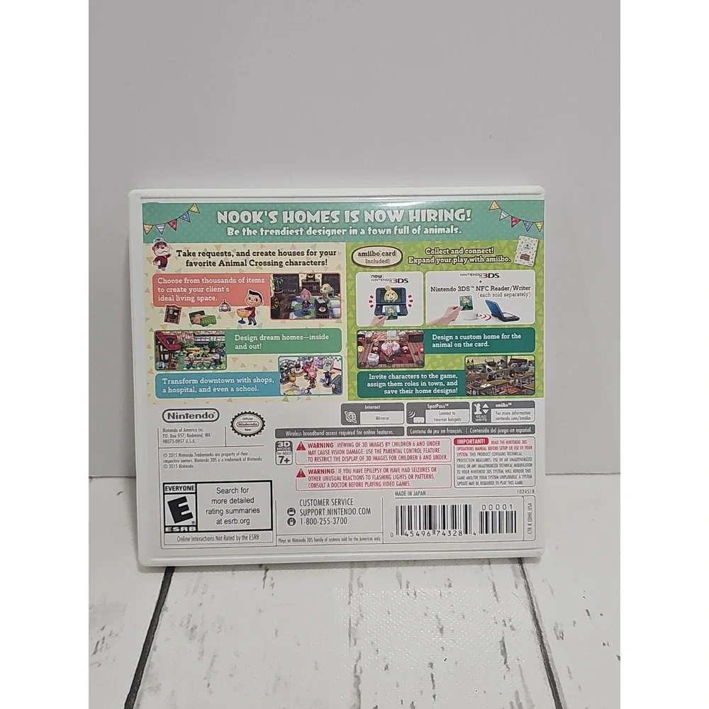 Animal Crossing: Happy Home Designer (3DS, 2015)